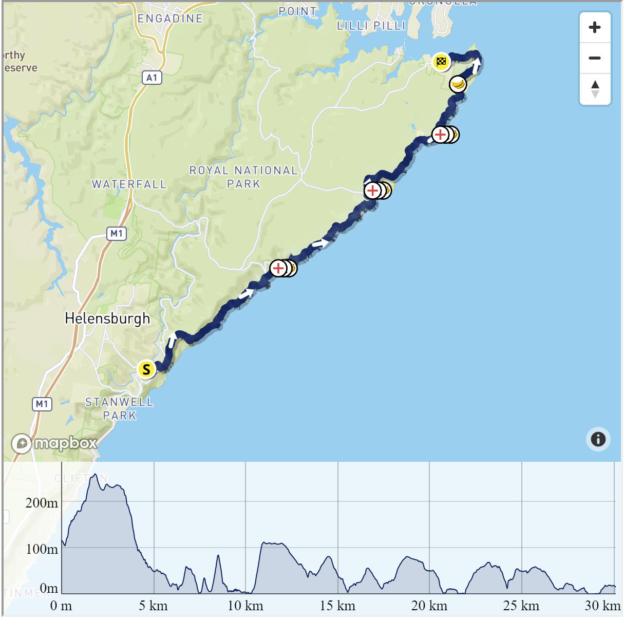 Coastal classic map